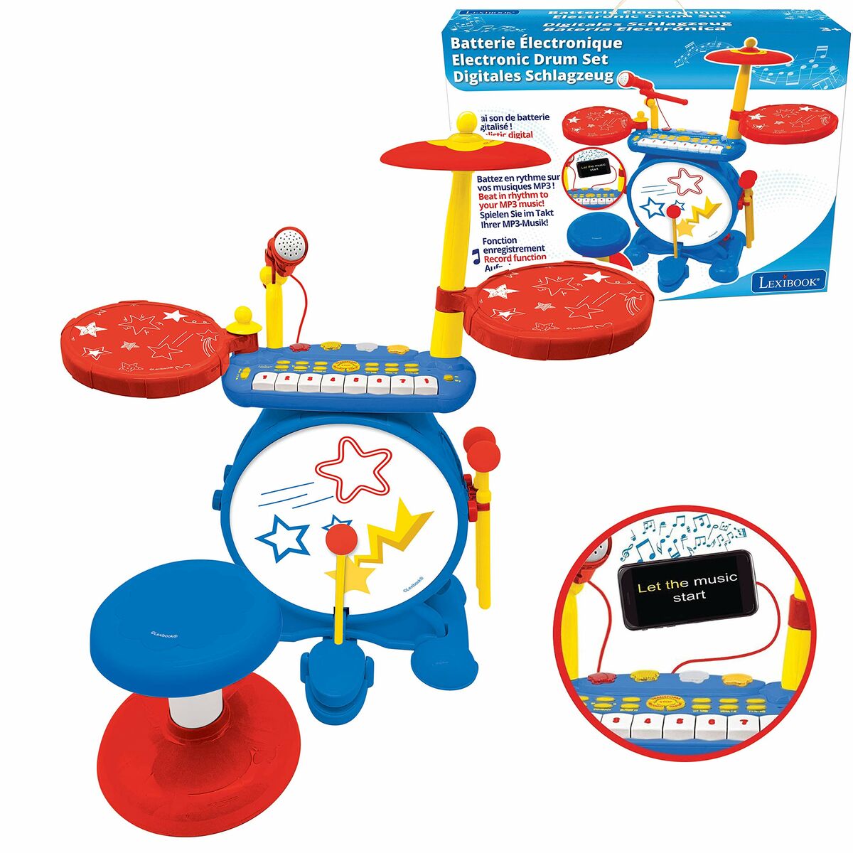 Bobni Lexibook Plastika